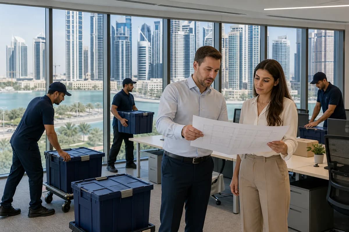 Office Relocation Guide for Dubai Marina and JLT
