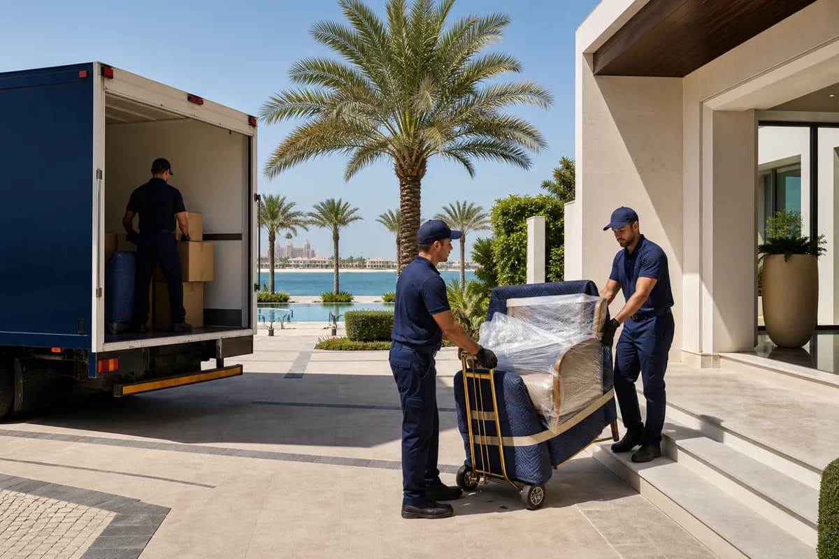 Villa Moving in Dubai Marina